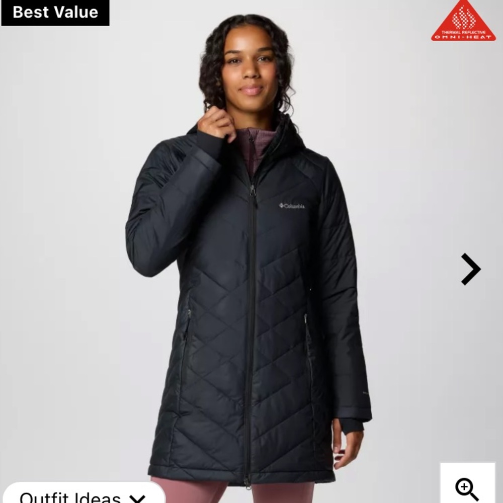 Columbia Heavenly Long Hooded Jacket